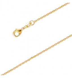 CHAINE FORCAT PLAQUE OR 45CM