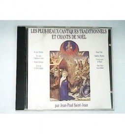 CD LES PLUS BEAUX CANTIQUES TRADITIONNELS ET CHANTS DE NOEL PAR JEAN PAUL SAINT JEAN 