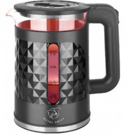 BOUILLOIRE ROYAL SWISS RS-EK10 NOIRE 2.3L