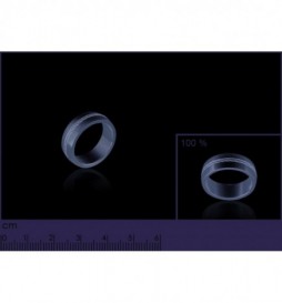 BAGUE ACIER INOXYDABLE TAILLE 68