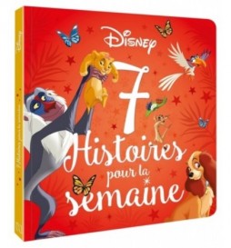 LIVRE LE ROI LION - 7 HISTOIRES POUR LA SEMAINE