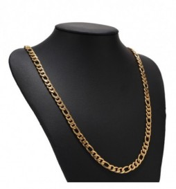 CHAINE ACIER DORE  MAILLE CHEVAL 5MMX60CM 1/3