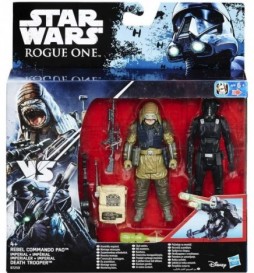 FIGURINE STAR WARS ROGUE ONE REBEL COMMANDO PAO IMPERIAL DEATH TROOPER