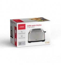 GRILLE PAIN LIVVO INOX DOD196