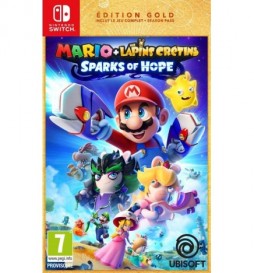 JEU SWITCH MARIO + LES LAPINS CRETINS SPARKS OF HOPE GOLD EDITION 