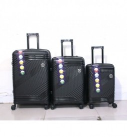 VALISE DANIEL HECHTER 48 CM NOIR POLYPROPYLENE