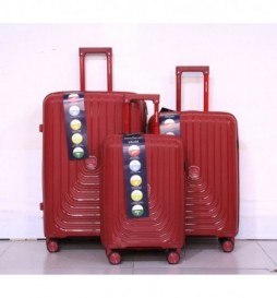 VALISE DANIEL HECHTER 60 CM ROUGE POLYPROPYLENE