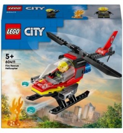 LEGO 60411 CITY L’HÉLICOPTÈRE DE SECOURS DES POMPIERS