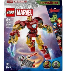 LEGO MARVEL 76307 LE ROBOT D’IRON MAN CONTRE ULTRON 
