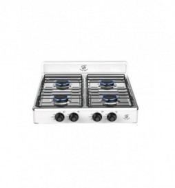 PLAQUE DE CUISSON GAZ 4 BRULEUR EN INOX