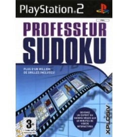 JEU PS2 PROFESSEUR SUDOKU