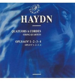 CD HAYDN QUATUORS A CORDES OPUS 64 N°1-2-3-4