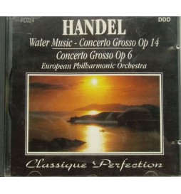 CD HANDEL WATER MUSIC CONCERTO GROSSO OP 14 & OP 6