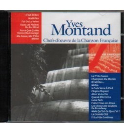 CD CHEF D'OEUVRE DE LA CHANSON FRANCAISE - YVES MONTAND - YVES MONTAND 