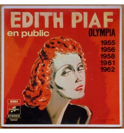 VINYLE EDITH PIAF EN PUBLIC - OLYMPIA 1955-1956-1958-1961-1962