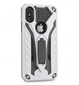 COQUE FORCELL PHANTOM  IPHONE  XS  5.8   ARGENT