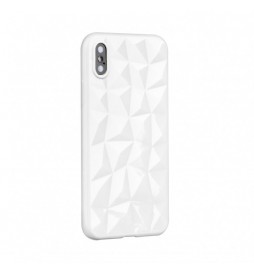 COQUE FORCELL PRISM  IPHONE XS MAX  6.5  BLANC