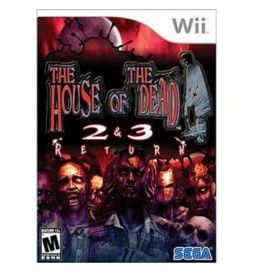JEU WII THE HOUSE OF THE DEAD 2 & 3 RETURN