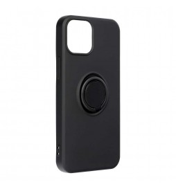 COQUE FORCELL SILICONE RING  POUR IPHONE 13 MINI NOIR