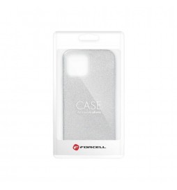 COQUE FORCELL SHINING POUR IPHONE 12/ 12 PRO ARGENT