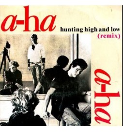 VINYLE 45 TOURS A-HA HUNTING HIGH AND LOW