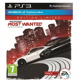JEU PS3 NEED FOR SPEED : MOST WANTED EDITION LIMITÉE (PASS ONLINE)