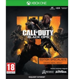 JEU XBOX ONE CALL OF DUTY BLACK OPS 4 EDITION SPECIALISTE