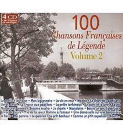CD 100 CHANSONS FRANCAISES DE LÉGENDE VOL.2