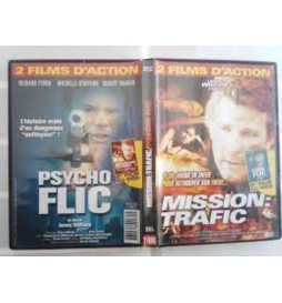DVD DOUBLE MISSION TRAFIC ET PSYCHO FLIC