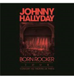 CD JOHNNY HALLYDAY BORN ROCKER TOUR