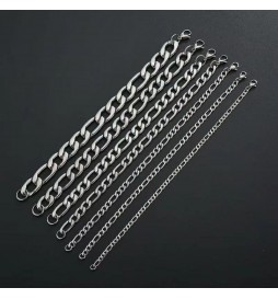 CHAINE ACIER MAILLE CHEVAL 4.55X10MM 50CM