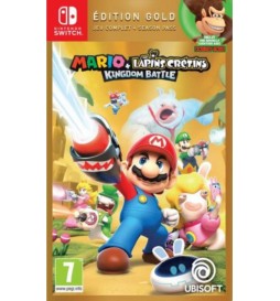 JEU SWITCH MARIO + THE LAPINS CRÉTINS KINGDOM BATTLE EDITION GOLD