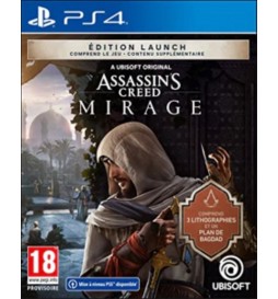 JEU PS4 ASSASSIN'S CREED MIRAGE LAUNCH EDITION