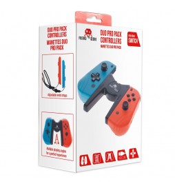 MANETTES DUO PRO PACK TYPE JOY-CON ? BLUE/RED