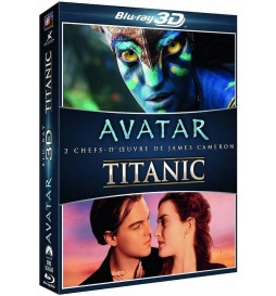 DVD BLUERAY AVATAR ET TITANIC