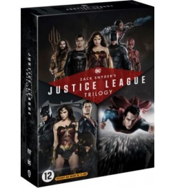 DVD ZACK SNYDER'S JUSTICE LEAGUE TRILOGIE : MAN OF STEEL + BATMAN V SUPERMAN : L'AUBE DE LA JUSTICE 