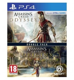 JEUX PS4 ASSASSIN'S CREED ODYSSEY + ORIGINS