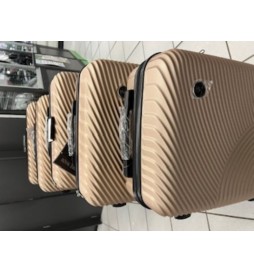 VALISE ROYAL SWISS 78 CM COQUE RIGIDE OR