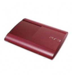 CONSOLE SONY PS3 ULTRA SLIM 12GO ROUGE SANS MANETTE