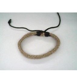 BRACELET  CORDE AVEC CUIR