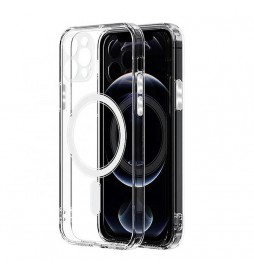 COQUE SILICONE TRANSPARENTE  IPHONE 16  PROTECTION  CAMERA (6.1) MAGSAFE