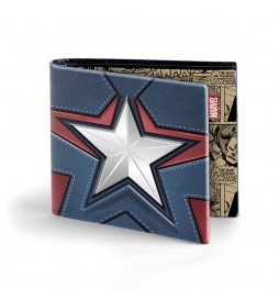 PORTEFEUILLE MARVEL CAPITAN AMERICA 