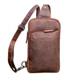 SAC À DOS ALEX SAC À BANDOULIÈRE  EN CUIR SANDEL 64CASR