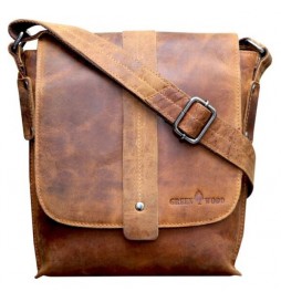 SAC BANDOULIERE HENRIK  CUIR HENRIK 