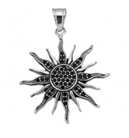 PENDENTIF ACIER ETOILE