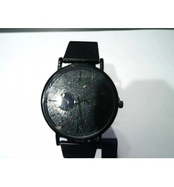 MONTRE NONAME NOIR AIGUILLE NOIR