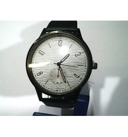 MONTRE KHORASAN NOIR CADRAN BLANC