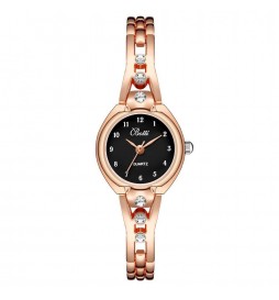 MONTRE BOTTI OR GOLD AVEC OXYDES ET CADRAN NOIR