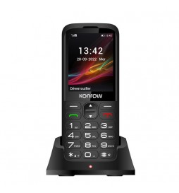 TELEPHONE PORTABLE KONROW SENIOR 280 BLACK 