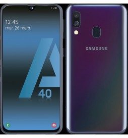 TELEPHONE PORTABLE SAMSUNG GALAXY A40 64GO NOIR 